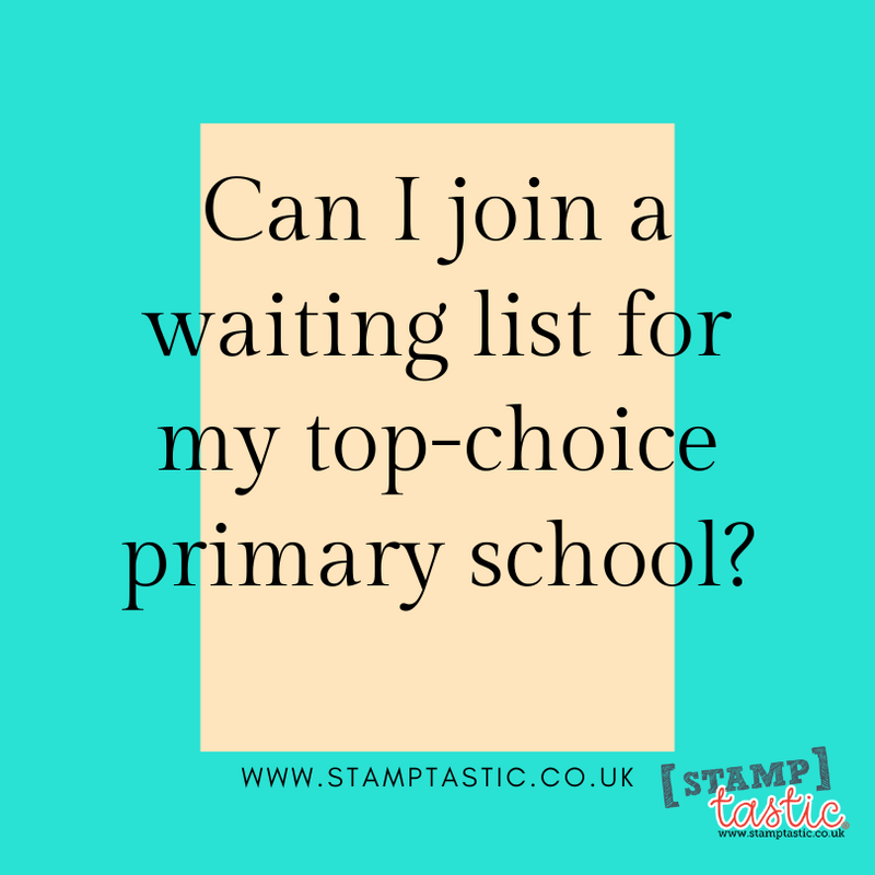 Can I join a waiting list for my top-choice primary school?