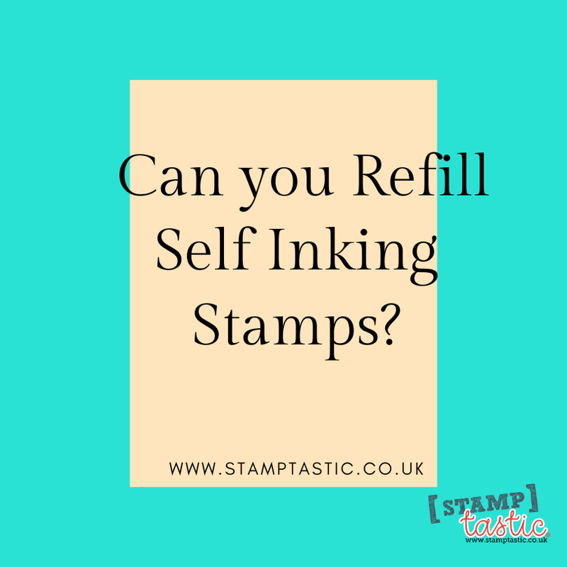 Can you Refill Self Inking Stamps?