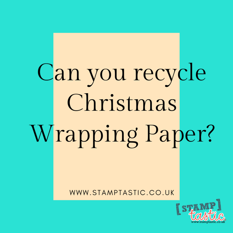 Can you recycle Christmas Wrapping Paper?