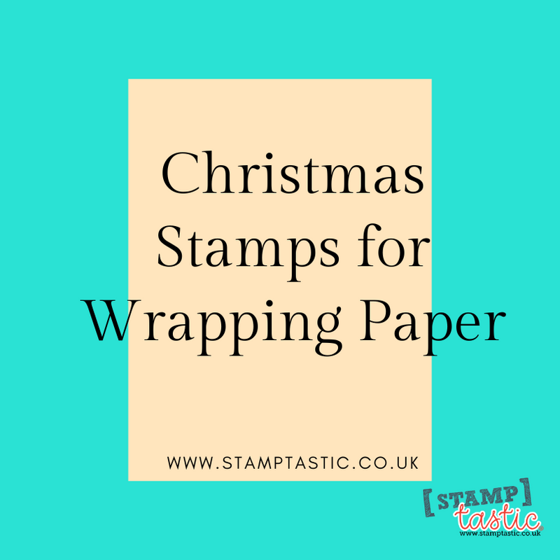 Christmas Stamps for Wrapping Paper