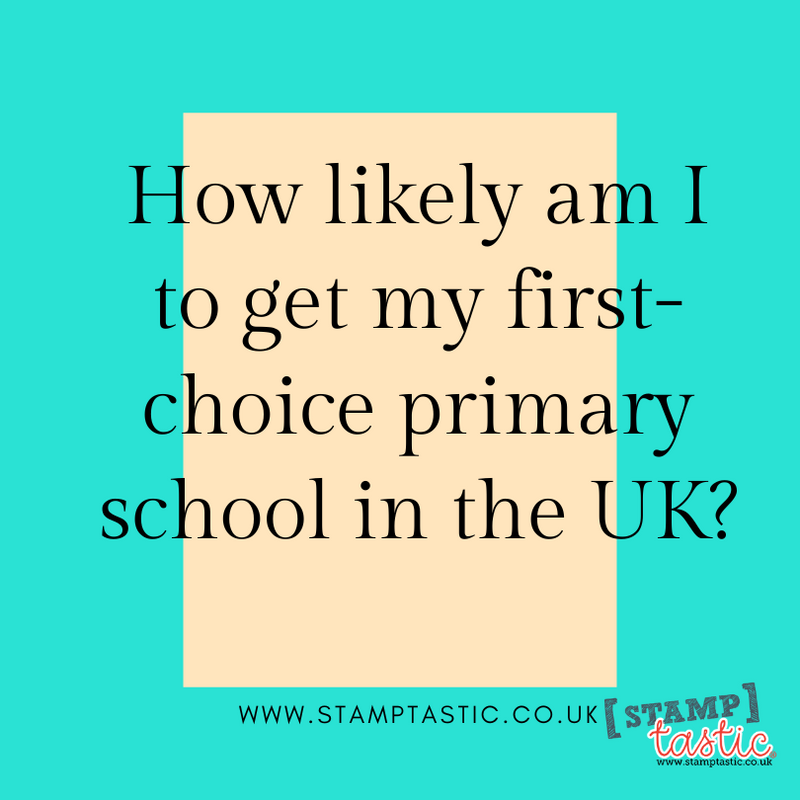 How likely am I to get my first-choice primary school in the UK?