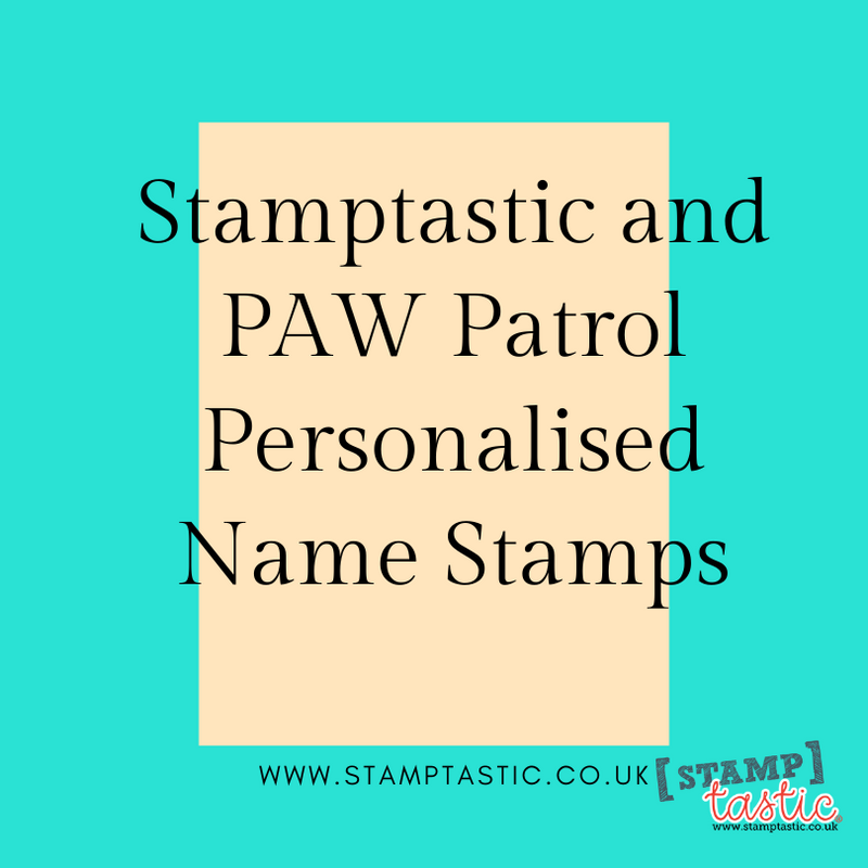 Stamptastic and PAW Patrol Personalised Name Stamps