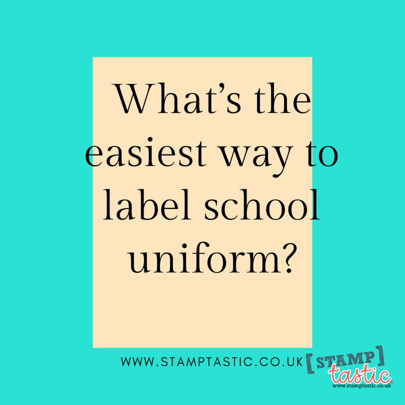 What’s the easiest way to label school uniform?