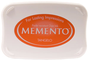 Memento Tangelo Inkpad - stamptastic-uk