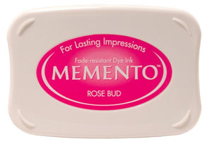 Memento Rose Bud Inkpad - stamptastic-uk