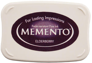 Memento Elderberry Inkpad - stamptastic-uk