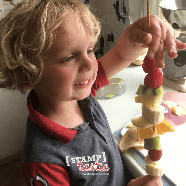 Starting School Free Resource Fruit Kebab Activity Sheet