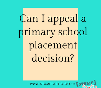 Can I appeal a primary school placement decision?