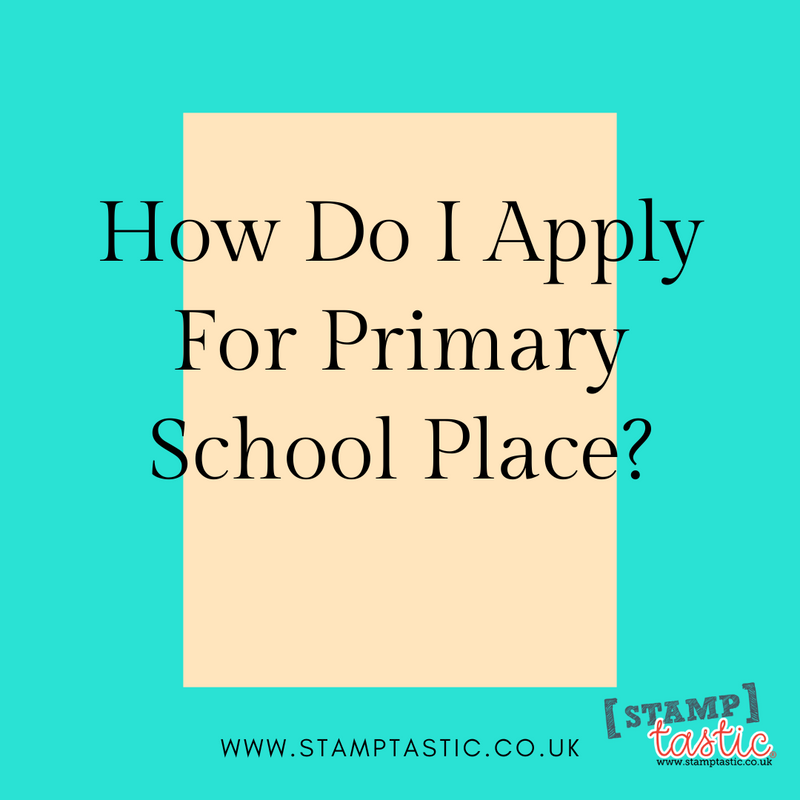 How Do I Apply For Primary School Place?