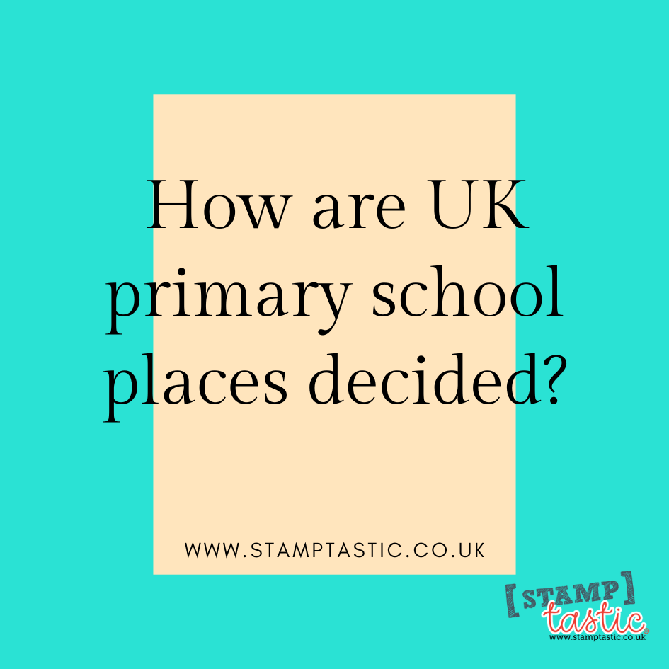 How are UK primary school places decided? 