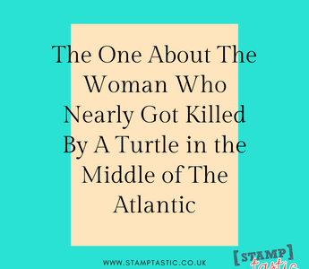 The One About The Woman Who Nearly Got Killed By A Turtle in the Middle of The Atlantic