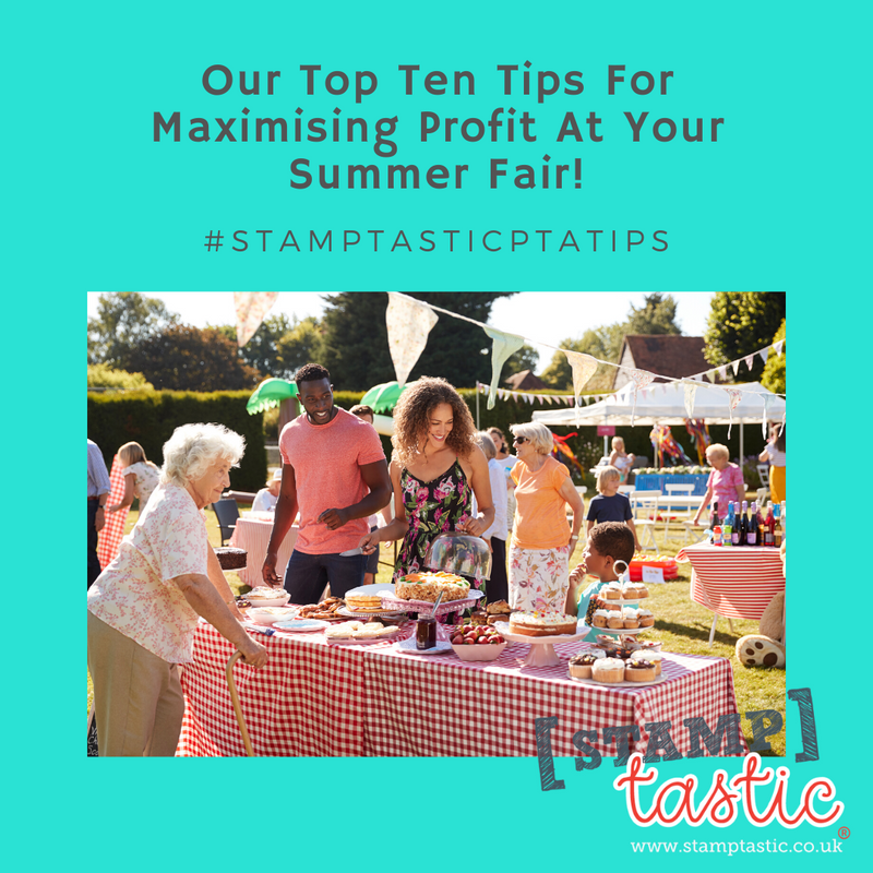 Top Ten Tips For Maximising Profit At Your PTA Summer Fair!