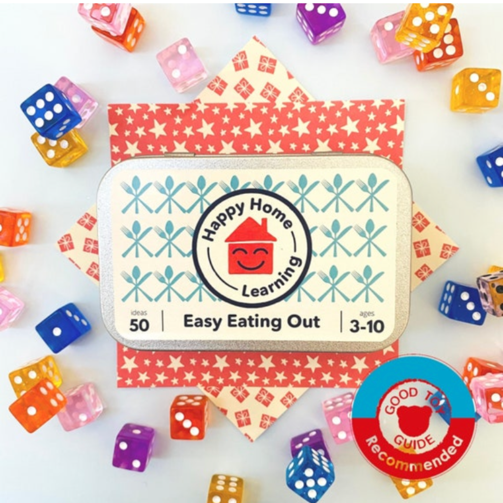 Easy Eating Out Games Tin - age 3-10