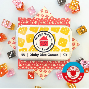 Dinky Dice Games - Fun educational maths toy - aged 3-7