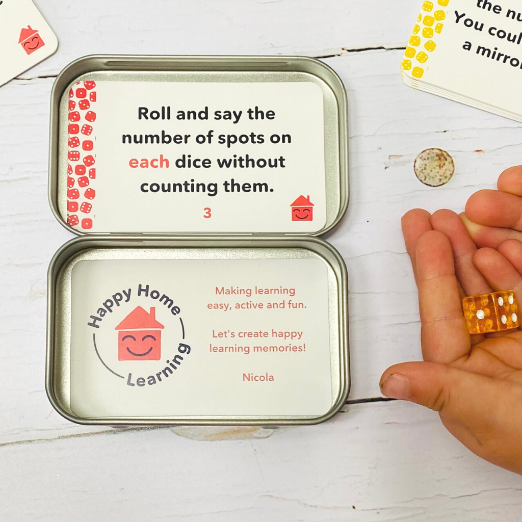 Dinky Dice Games - Fun educational maths toy - aged 3-7