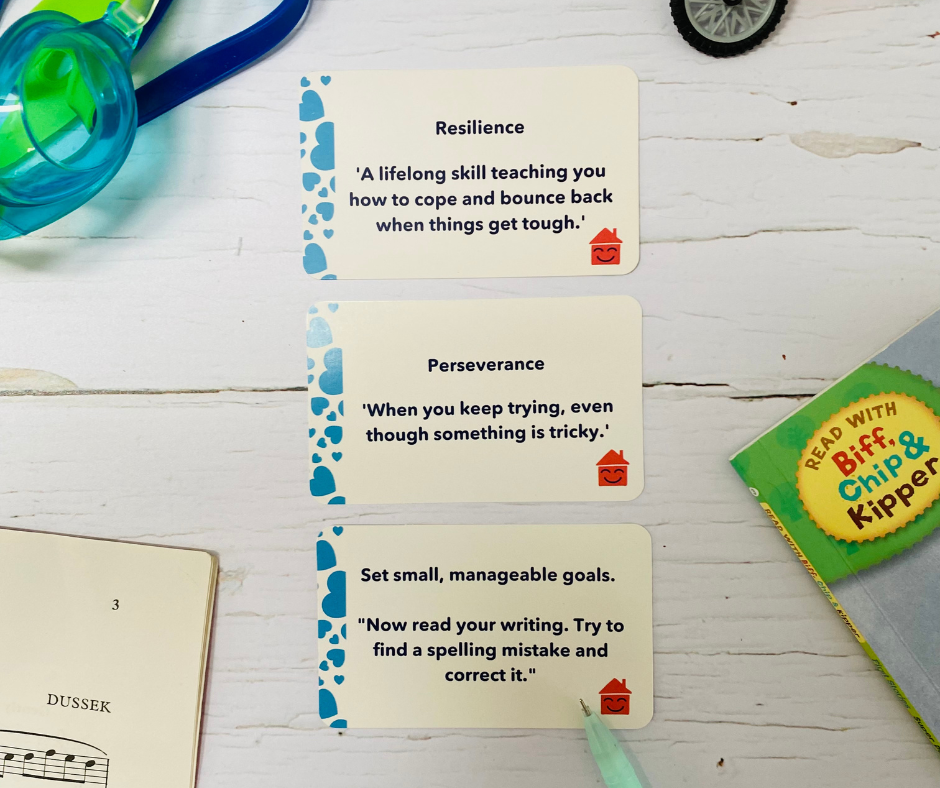 Raising Resilience Tips and Advice Cards - Fun educational toy aged 4-10