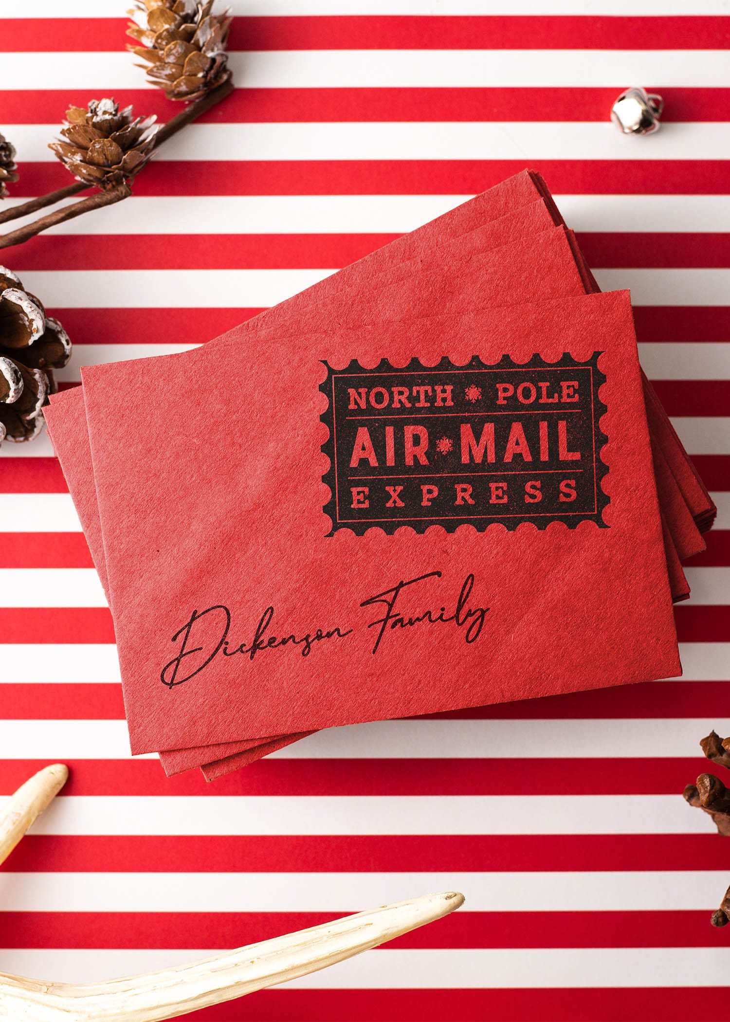 North Pole Stamp - Airmail Express