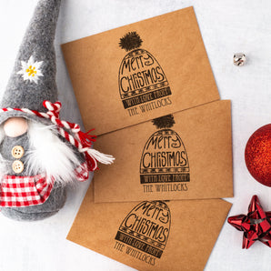 Personalised Christmas Hat Stamp