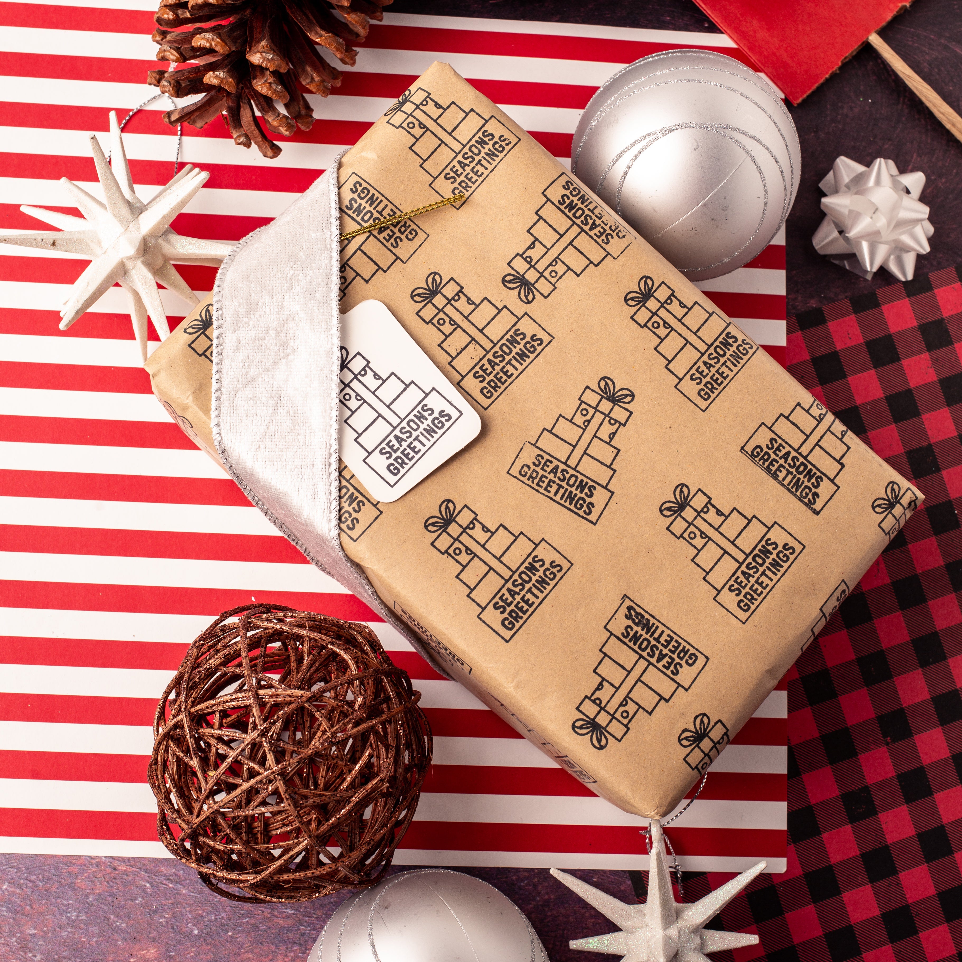 Stack Stamp Christmas Presents Stack Stamp