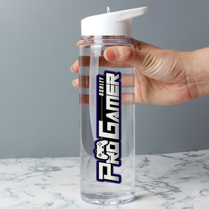 Pro Gamer Transparent Water Bottle