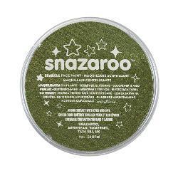 Snazaroo Sparkle Green Face & Body Paint - stamptastic-uk