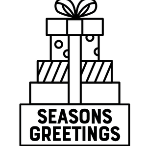 Christmas Presents Stack Stamp