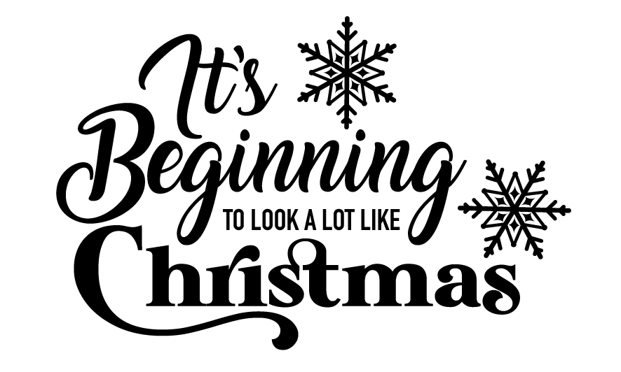 "It's beginning to look a lot like Christmas!!" Stamp It's Beginning To Look Alot Like Christmas
