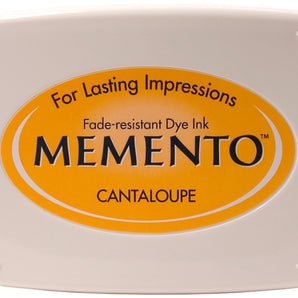 Memento Cantaloupe Inkpad - stamptastic-uk