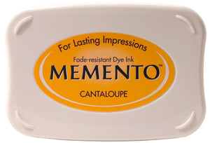 Memento Cantaloupe Inkpad - stamptastic-uk