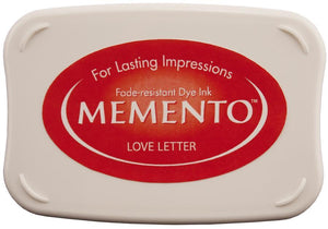 Memento Love Letter Inkpad - stamptastic-uk