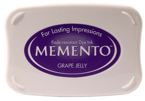 Memento Grape Jelly Inkpad - stamptastic-uk
