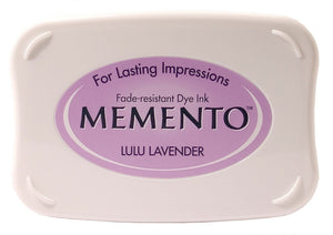 Memento Lulu Lavender Inkpad - stamptastic-uk