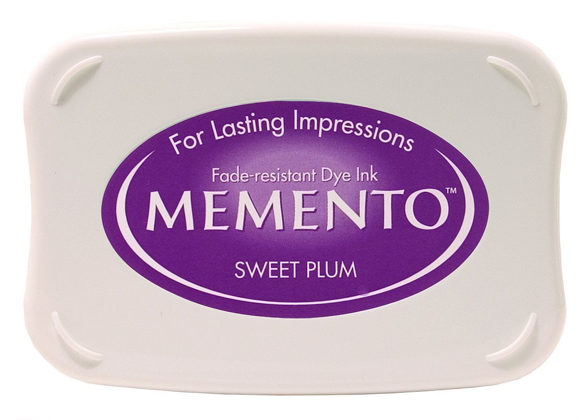 Memento Sweet Plum Inkpad - stamptastic-uk