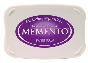 Memento Sweet Plum Inkpad - stamptastic-uk