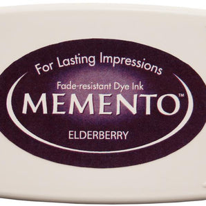 Memento Elderberry Inkpad - stamptastic-uk