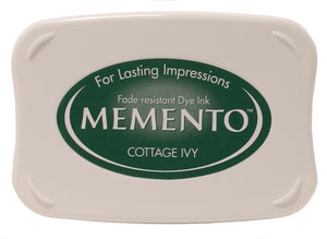 Memento Cottage Ivy Inkpad - stamptastic-uk