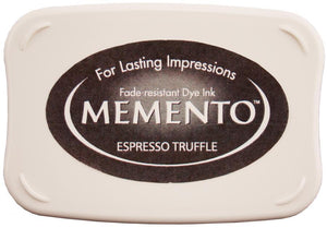 Memento Espresso Truffle Inkpad - stamptastic-uk