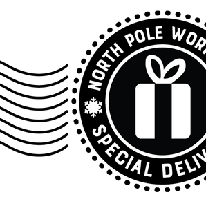 North Pole Stamp - Gift Special Delivery