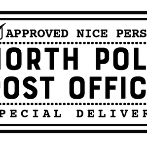 North Pole Stamp - Approved Nice Person