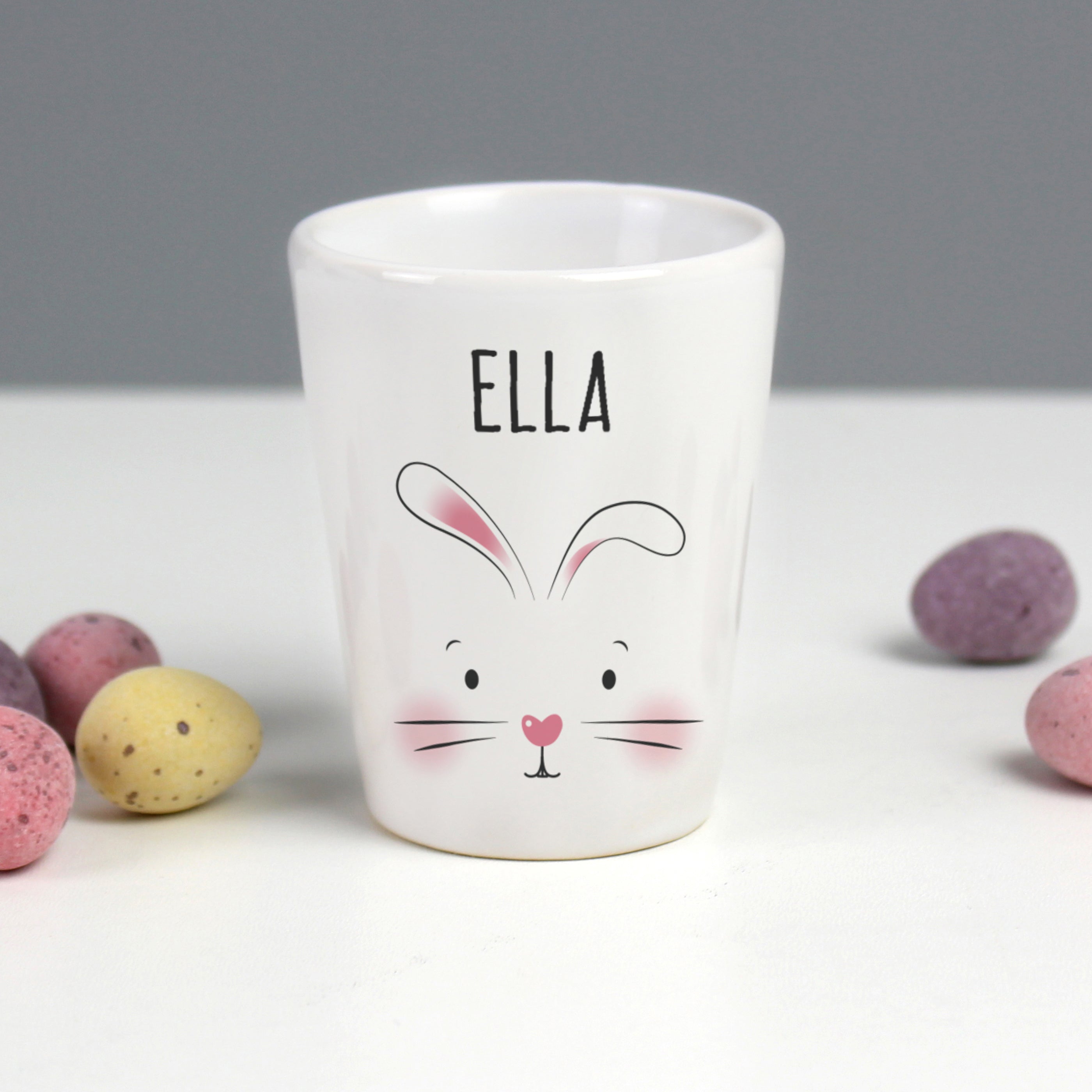 Personalised Bunny Egg Cup