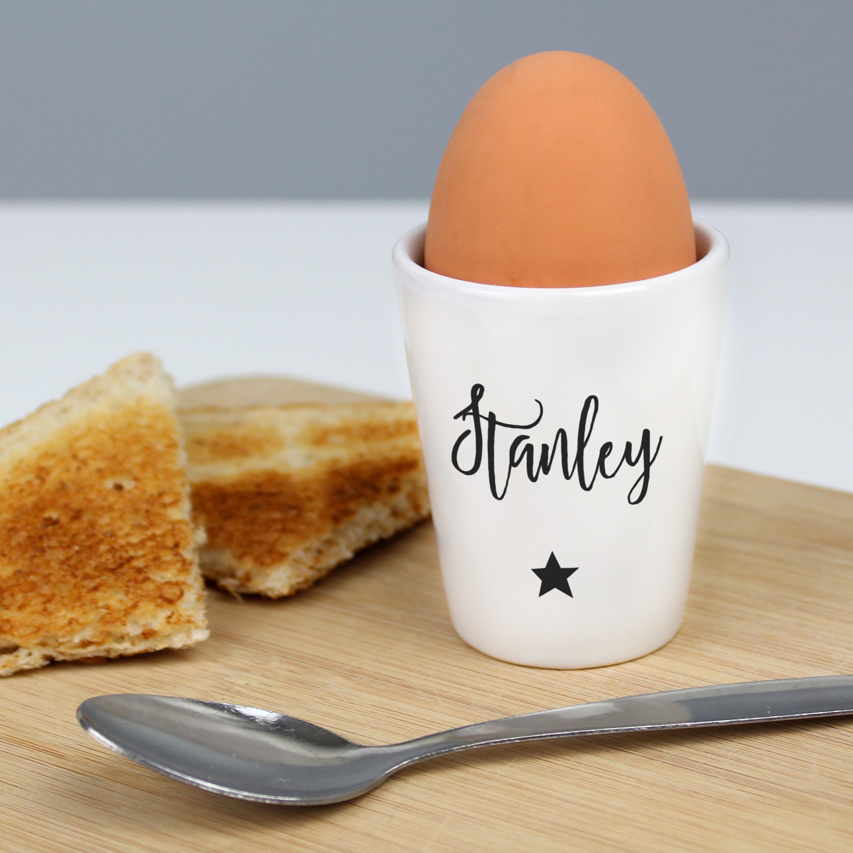 Personalised Star Egg Cup