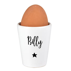 Personalised Star Egg Cup