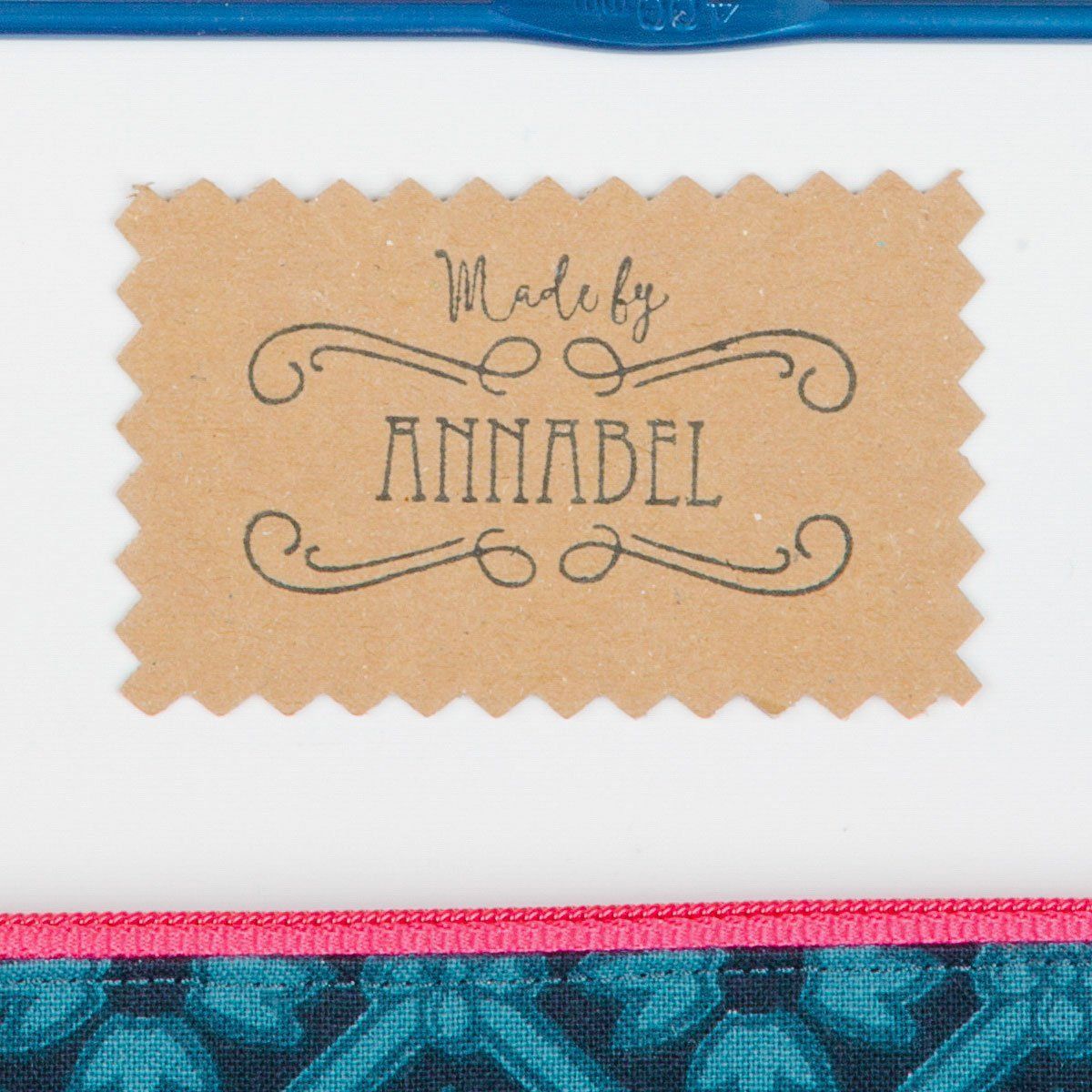 "Made By" Elegantly Simple Stamp - stamptastic-uk