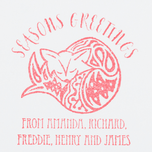 Seasons Greetings Fox - stamptastic-uk