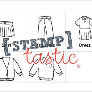 Starting School Free Resource: Getting Dressed Game - stamptastic-uk