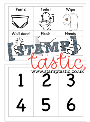 Starting School Free Resource: Using The Toilet Independently - stamptastic-uk