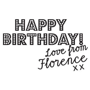 Happy Birthday from Me! - stamptastic-uk