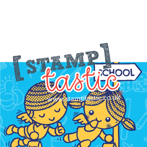 Starting School Free Resource: Make A Card For A Friend Starting School - stamptastic-uk